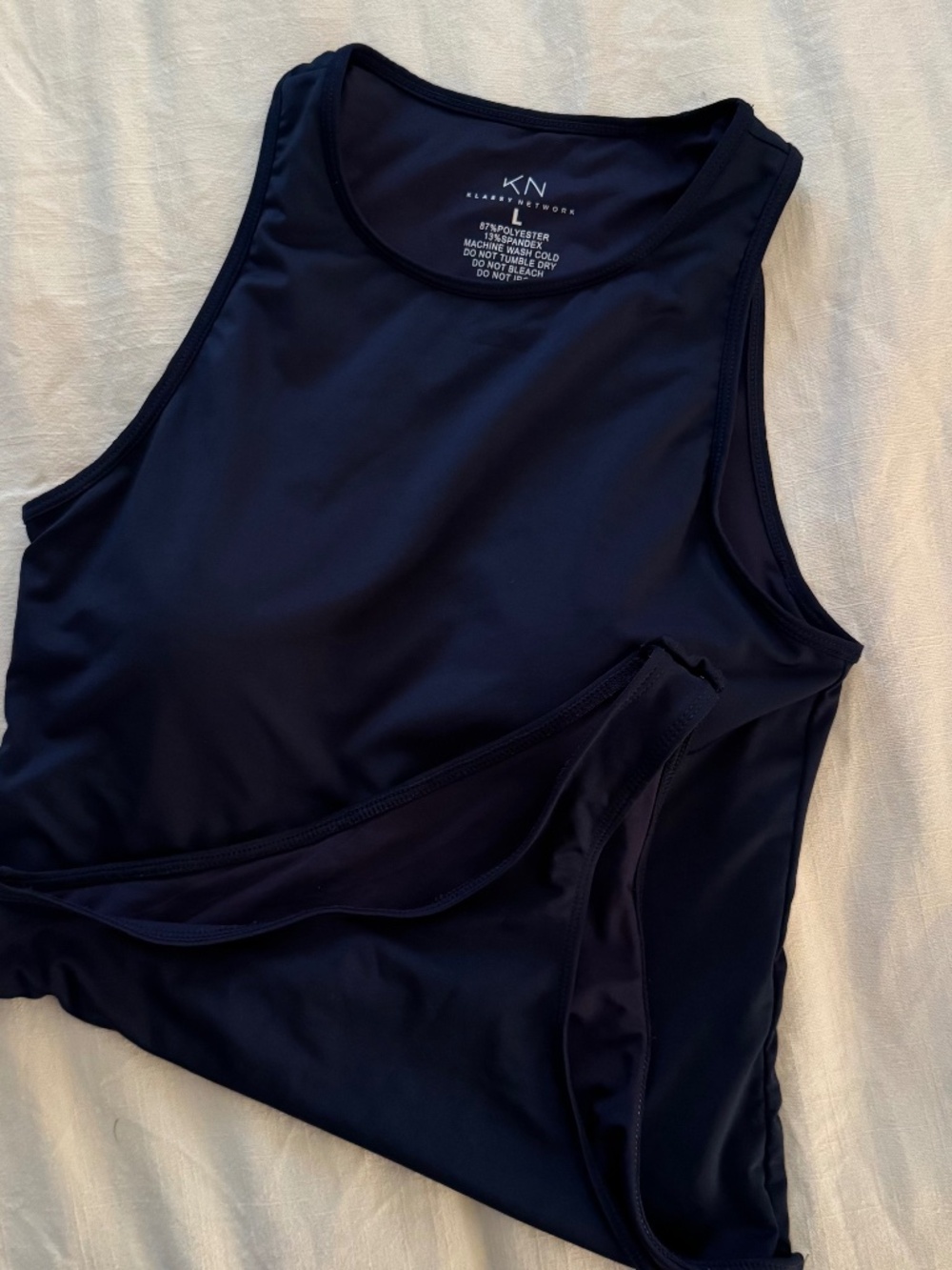 Navy Blue Bodysuit